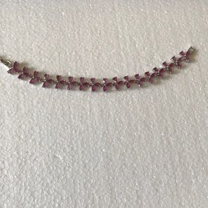 Beautiful ruby bracelet